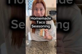 Homemade taco seasoning