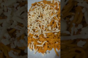 chili garlic noodles spaghetti #shorts #spaghetti #noodles #chiligarlic #garlic #fastfood #healthy