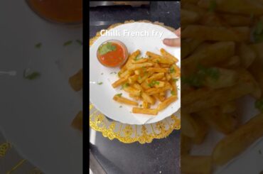 Chilli French fry recipe#shorts #trending #youtubeshorts