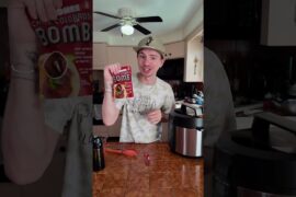 The new Chile Colorado bombs from EZ bombs are DELICIOUS! I made it with some rice and now I want