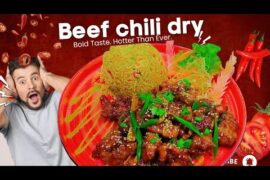 Beef Chili Dry Recipes ۔How To Make Thai Chinese Beef Chili Dry Recipes ۔