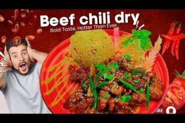 Beef Chili Dry Recipes ۔How To Make Thai Chinese Beef Chili Dry Recipes ۔