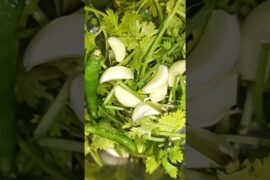 Aam or dhania mirchi ki Chatni😋|#viral #foryou #food #ytshorts
