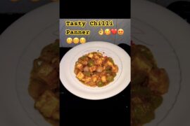 Panner Chilli recipe🥰😋#viral #pannerchilli #gulshanrecipevlogs #trending #cooking #shorts