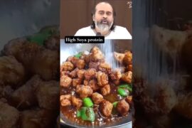 High protein #recipe #soya chili#Short feed
