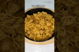 Soya Chilli Maggi 🔥 | Street Style Maggi Recipe 🤤