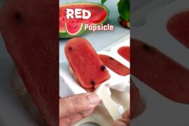 Red chilli watermelon popsicle.🌶🍉 #food#shorts#youtubeshorts #shortvideo#recipe#popsicle #watermelon
