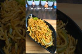 Chilli Garlic Noodles🔥#trending #shortsfeed #streetfood #viral #shorts #cooking #snacks