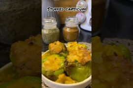 Stuffed capsicum!!#foryou #recipe #food #viral #cooking #capsicum