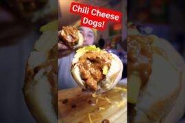 Easy Chili Cheese Dogs! 🤤🌭 #shorts #chilicheesedogs #easyrecipe #cooking #cookingvideo #ytshorts