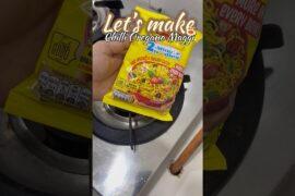 Let’s make chilli oregano Maggi for night craving ￼🍝🫶🏻 #shorts #ytshorts #food #maggi #trending