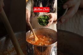 Mutton Chili Recipe Hearty American Style Spicy Mutton Chili #food #cooking