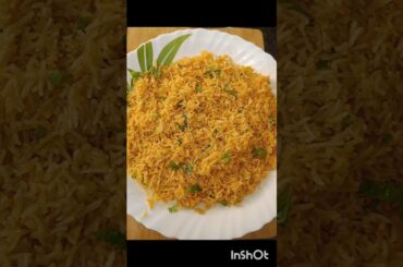 Garlic Rice Recipe!! Chilli Garlic Rice!! #shorts #recipe #rice #garlic