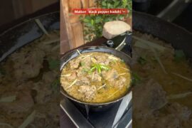 Pakistani style Mutton  Black pepper kadahi #shortsfeed #muttonrecepi #mutton #cooking #recipe #food
