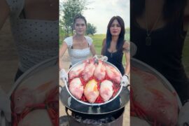 Cooking yummy deep fried fish with chili recipe