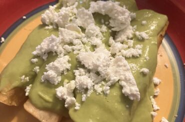 My wife made flautas