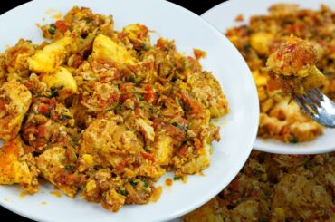 Egg Pepper Fry 😍 | Spicy Egg Pepper Masala | Quick & Easy Recipe | N’Oven Foods