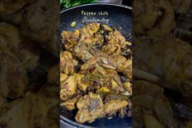 🍗✨Pepper chicken #chicken #pepper #food #nonveg #chillichicken #chilli #jeera #easy #easyrecipe