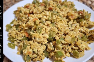 Capsicum Egg bhurji/Bell pepper egg fry/Egg bhurji recipe