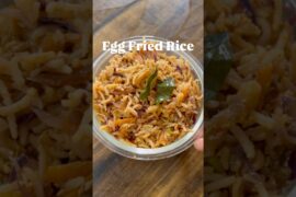 Special Chili Garlic Egg Fried Rice #tiffinrecipe #asmr #friedrice #eggfried #recipe #rice #viral