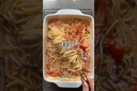 Crispy Chilli Feta Pasta