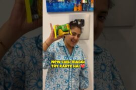 Trying New Chili Maggi 😳 #foodshorts