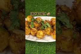 Street Style Chili Potatoes at Home 😋#ChiliPotato #ytshorts