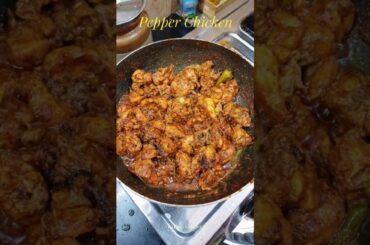 Pepper Chicken Recipe 🍗 #pepperchicken #chickenrecipe #shorts