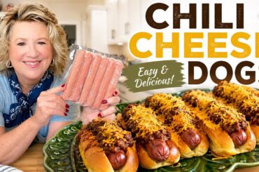 The Ultimate Hot Dog Recipe! Homemade Chili Cheese Dog!