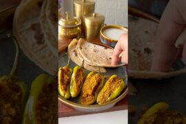 Gujarati BHARELA MARCHA #gujaratfood #recipe #shortvideo #ashortaday #shorts #viral