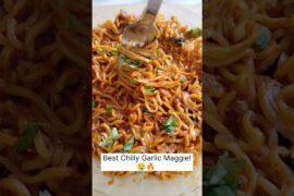 Best Chilli Garlic Maggi You'll Ever Try! 🤤 #ytshorts #viralrecipe #food #maggirecipe