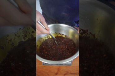 Salt & Pepper chilli oil - a real staple in my kitchen and something everyone should have to spic...
