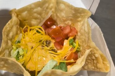Since it was Cinco I went crazy on Taox Bell ...