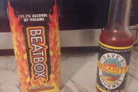 This was way better then I expected. I used 1/2 tsp of Dave's Insanity Sauce, and it tasted like really spicy cinnamon candy.