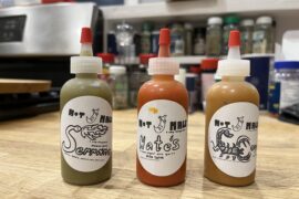 My kid’s school agriculture program makes and sells their own hot sauce- not bad at all!