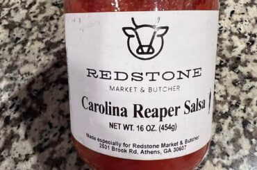 Local reaper salsa and I love it