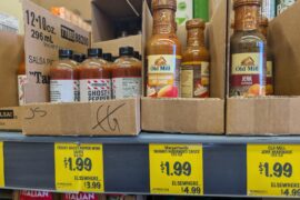 Grocery Outlet always has the most random sauce