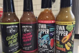 I got to re-up on 2 of my favorite local hot sauces.