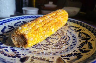 What a tasty treat! Elotes on the smoker!