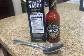 Trying Tabasco Scorpion for the first time