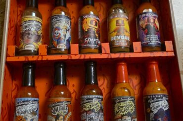 Torchbearers sauce Hot Ones challenge