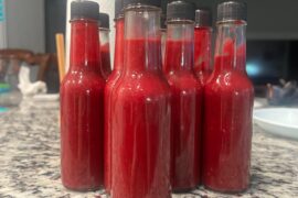 Made a berry ghost sauce