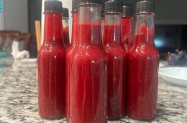 Made a berry ghost sauce