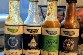 Clark and Hopkins- the first line of hot sauces where I have been truly excited about every flavor in a long time. Every type is unique, with astounding spices blended in.