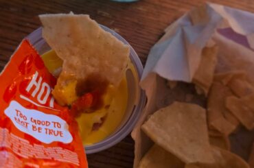 honestly Chips and Nacho Cheese + Hot Sauce is an absolute 10/10 if you are absolutely faded