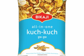 Bikaji All-In-One snack mix.