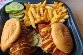 Daves Hot Chicken. Hot/Extra Hot.