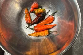 First small harvest of my Black Naga Twister