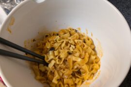 About to try that BTS spicy seaweed ramen