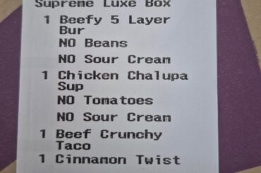 What happened to following simple directions...